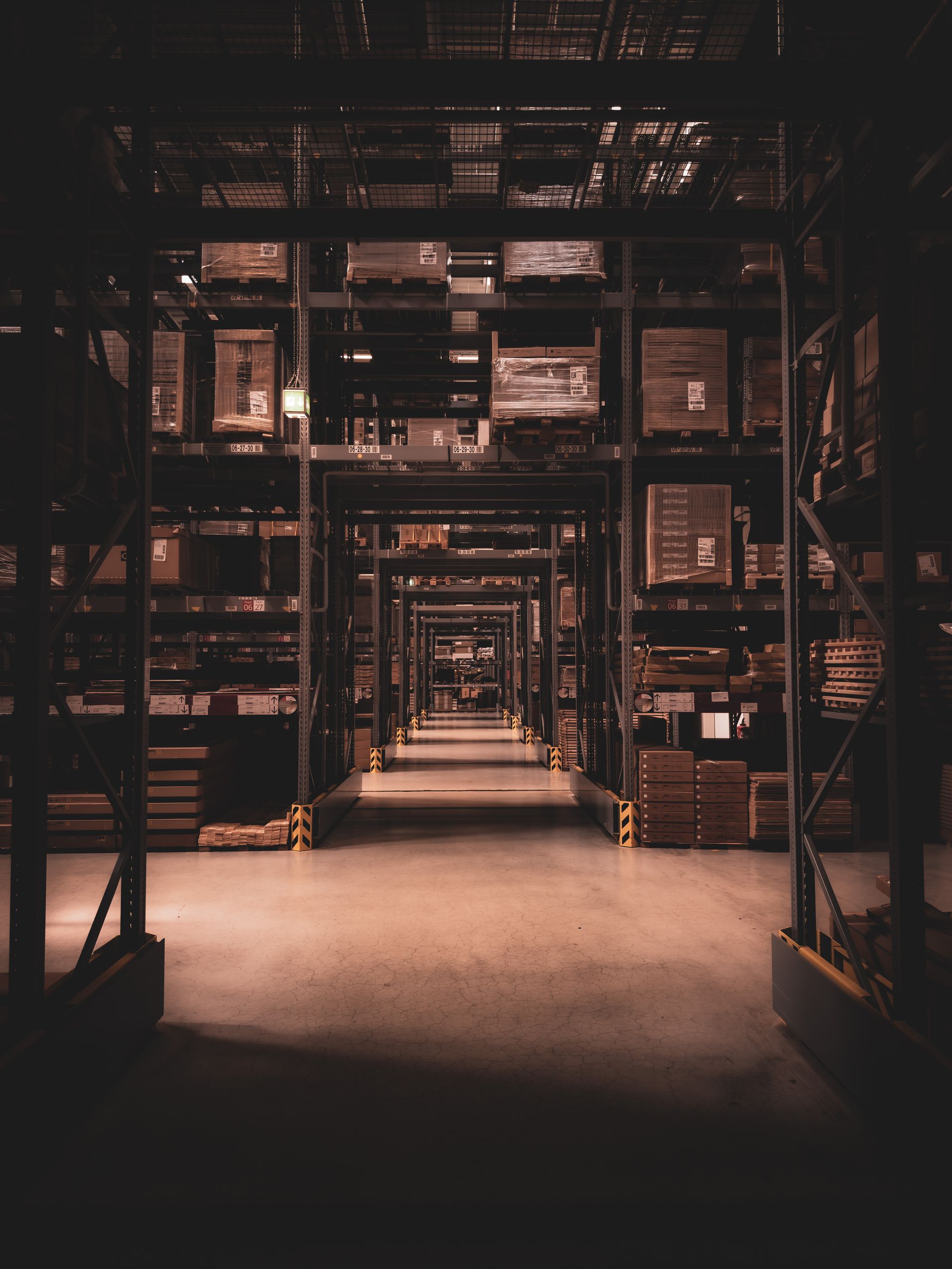 Automotive parts warehouse